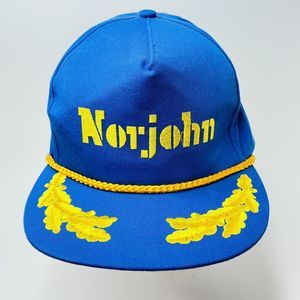 Norjohn vintage baseball cap Scrambled Eggs Good Used Condition Adjustable Small